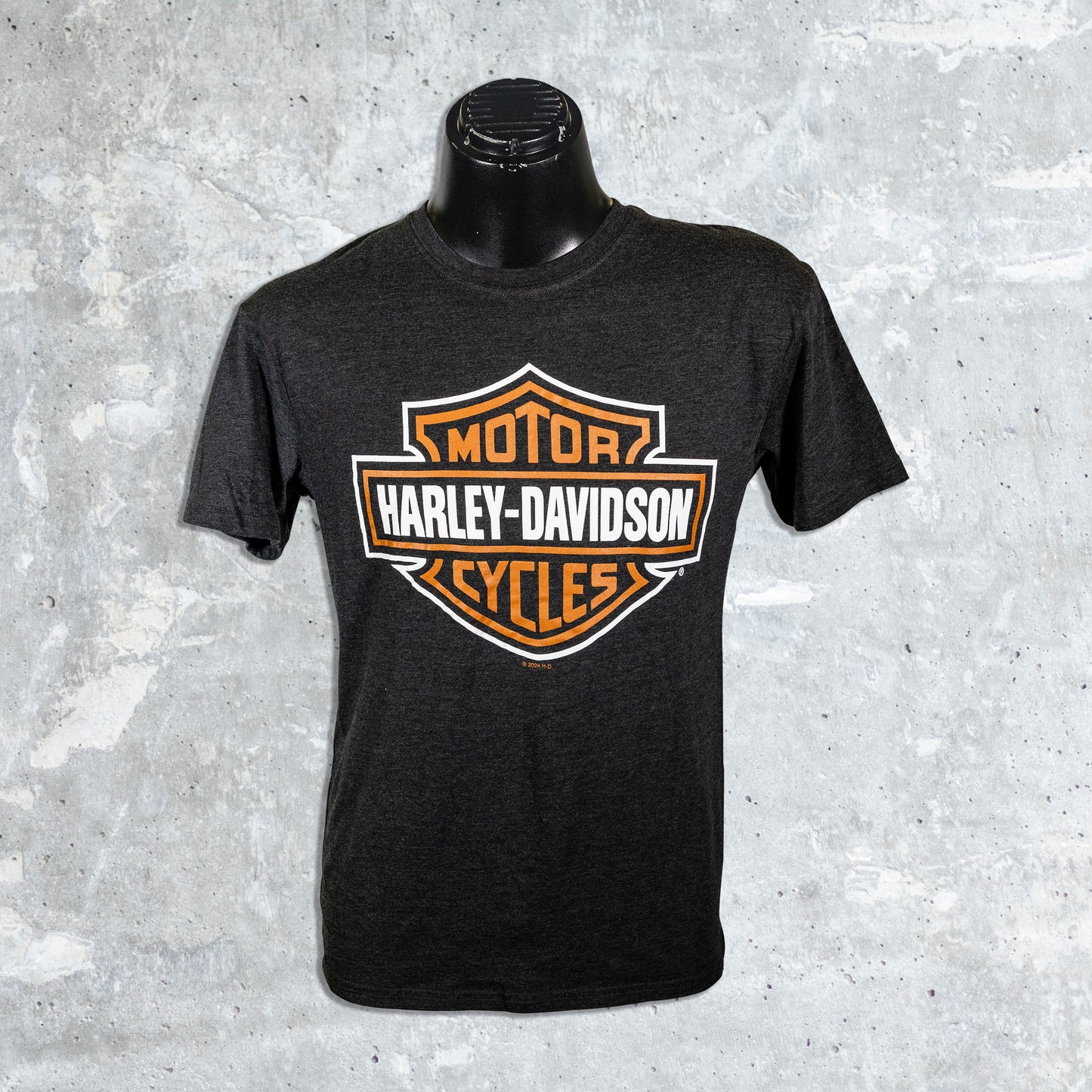 Wildfire Harley Davidson- Vintage Black Short Sleeve Shirt