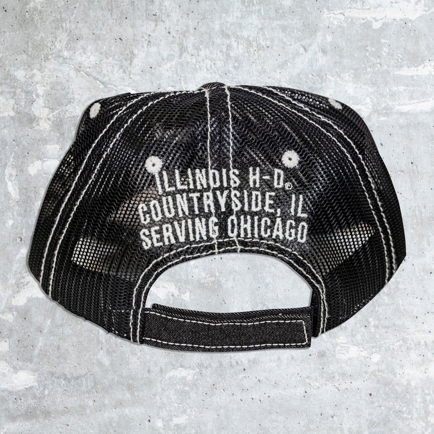 Illinois Harley Davidson- Mega Trucker Hat