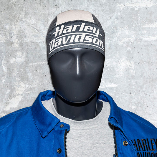 Barbed Wire Harley Davidson- Gas Chrome Skull Cap