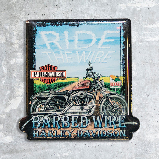 Barbed Wire Harley Davidson- Pin