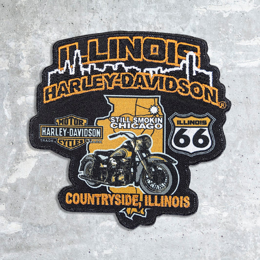 Illinois Harley Davidson- Route 66 Patch
