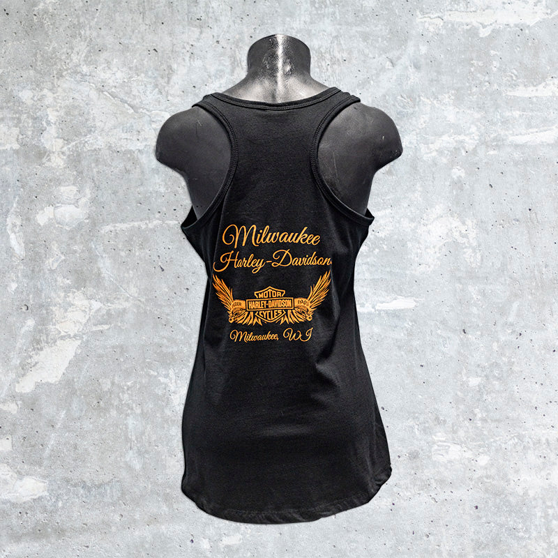 Milwaukee Harley Davidson-HD Evolve Black Tank Top