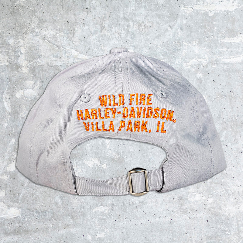 Wild Fire Harley Davidson- Ladies Cursive Hat