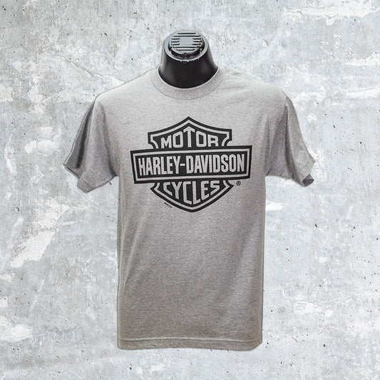 Wild Fire Harley Davidson-Gray Bar and Shield Shirt