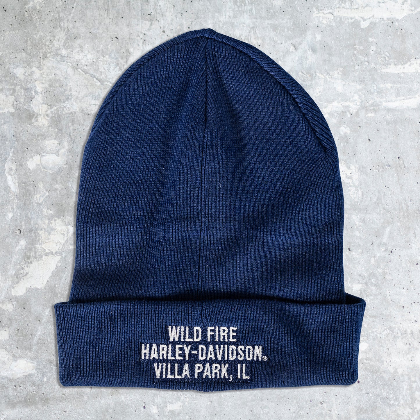 Wild Fire Harley Davidson- Blue Virtual Beanie